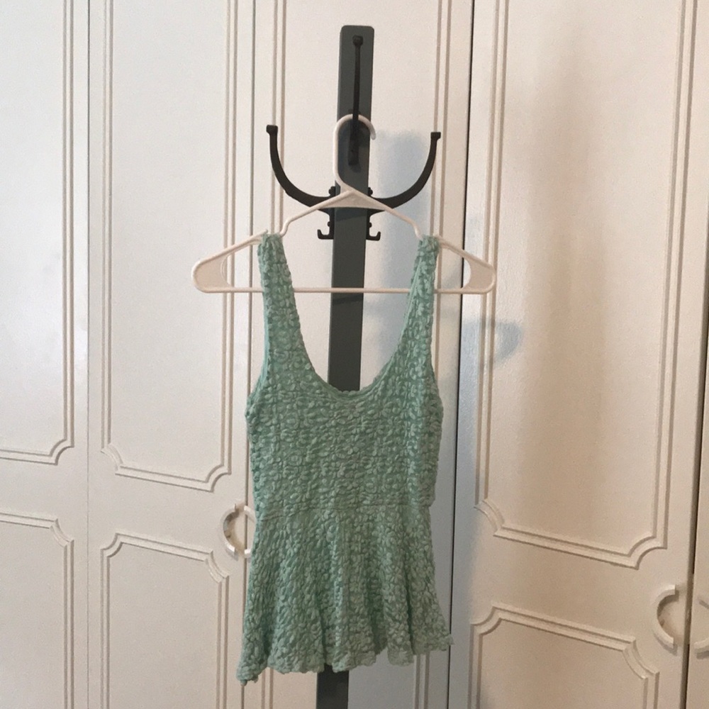 Urban outfitters peplum tank